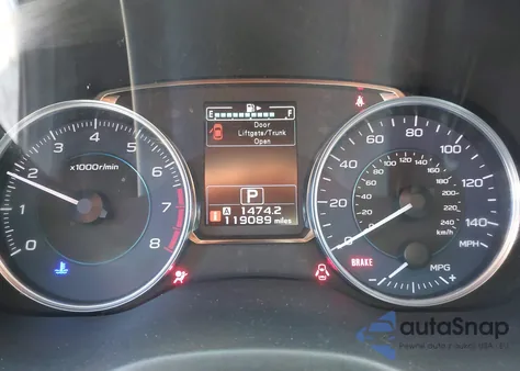 2015 Subaru Xv Crosstrek 2.0I Limited z USA, uszkodzony, nr VIN JF2GPAMCXF8221721